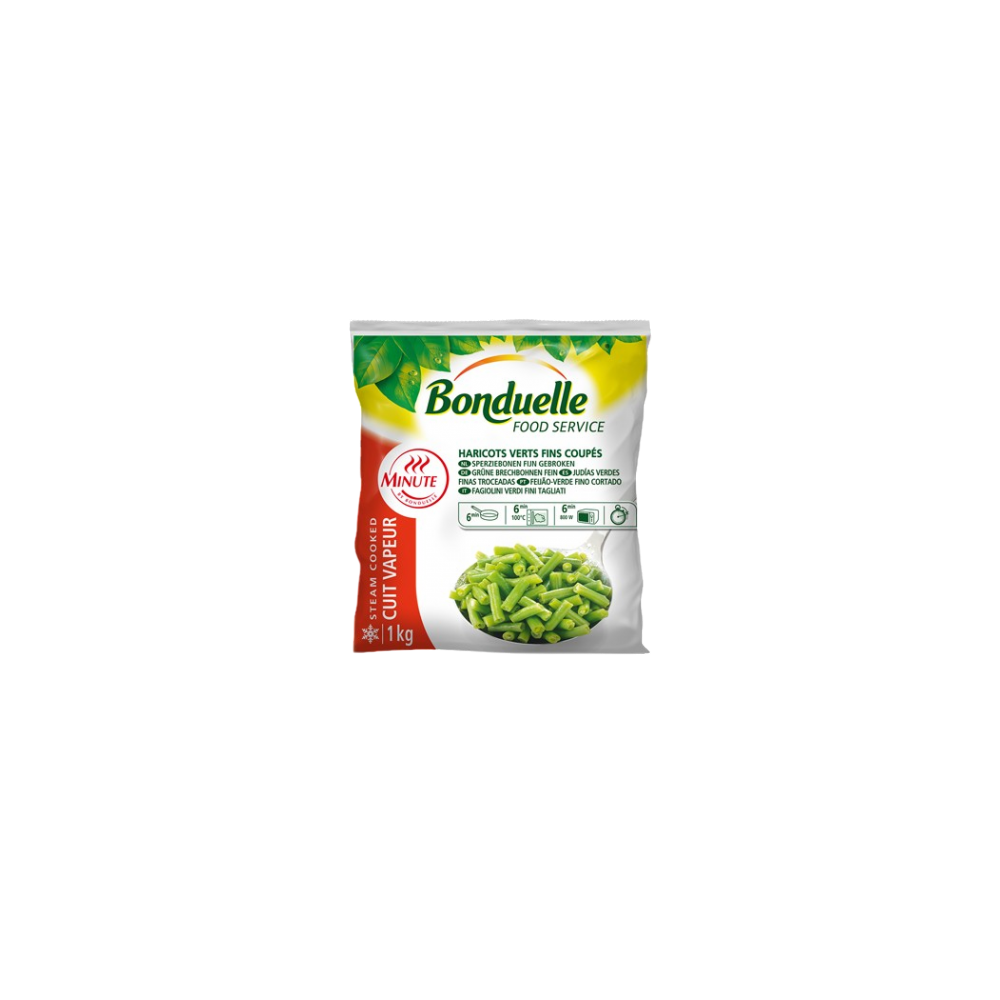 BONDUELLE JUDIA VERDE FINA CORTADA "MINUTE"  B/1KG