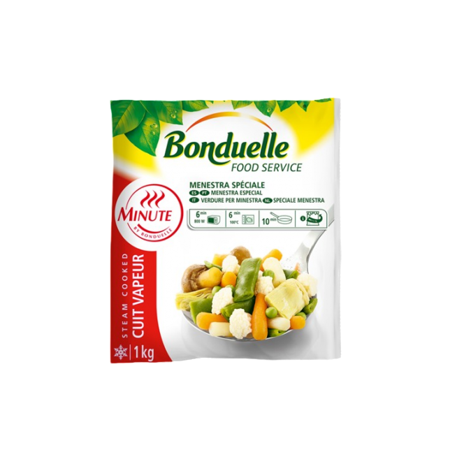 BONDUELLE MENESTRA VERDURA ESPECIAL CONG. B/1 KG