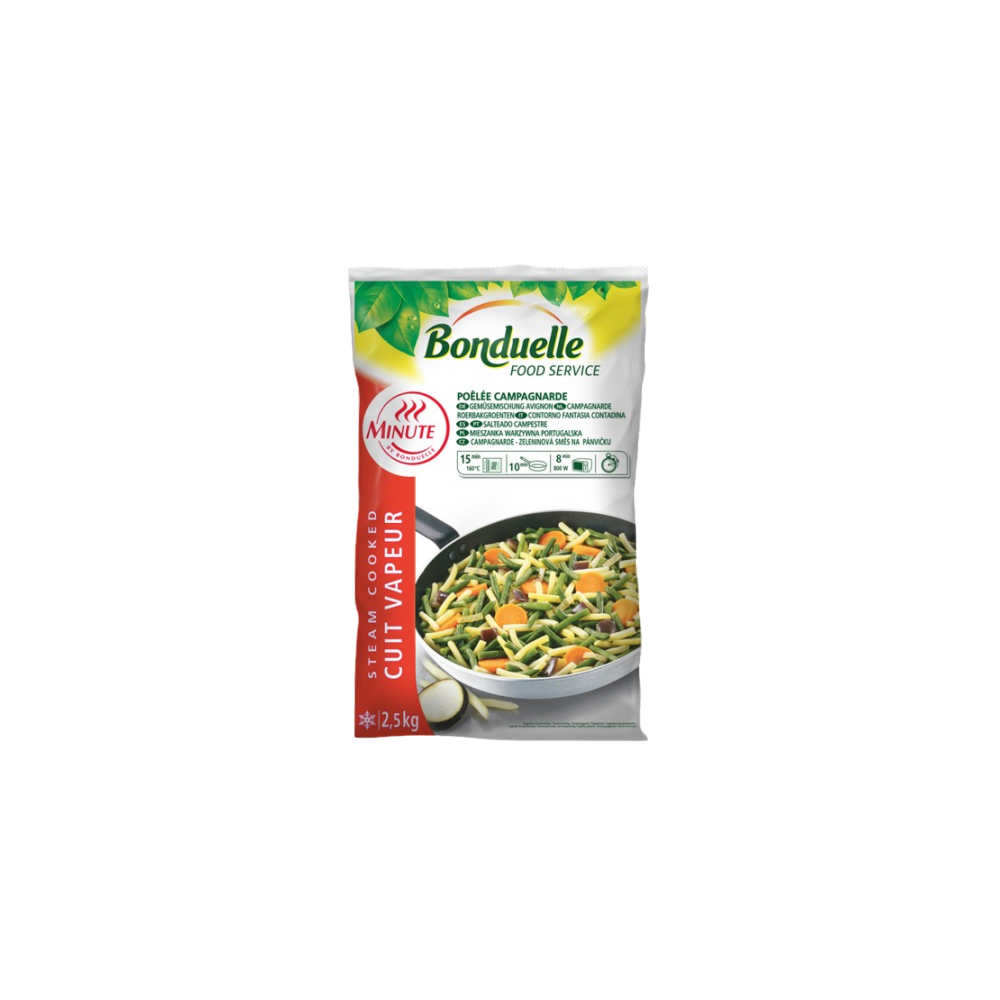 BONDUELLE SALTEADO CAMPESTRE "MINUTE" CONG B/2,5KG
