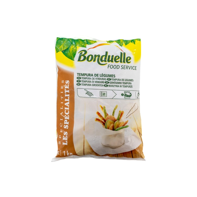 BONDUELLE TEMPURA DE VERDURAS MIX CONG. B/1KG
