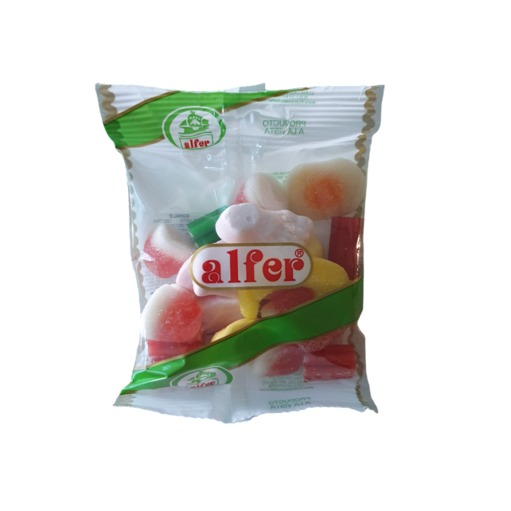 APERITIVOS ALFER GOMINOLAS COCKTAIL (1€) 150 GR