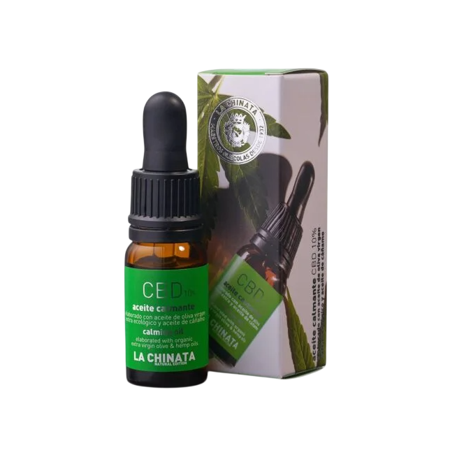 ACEITE CALMANTE LA CHINATA CBD 10%  B/10 ML