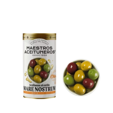 ACEITUNA M. ACEITUNEROS MARE NOSTRUM COLOR L/370GR