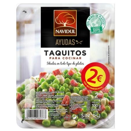 JAMON TAQUITOS NAVIDUL C/38838 EST/100 GR