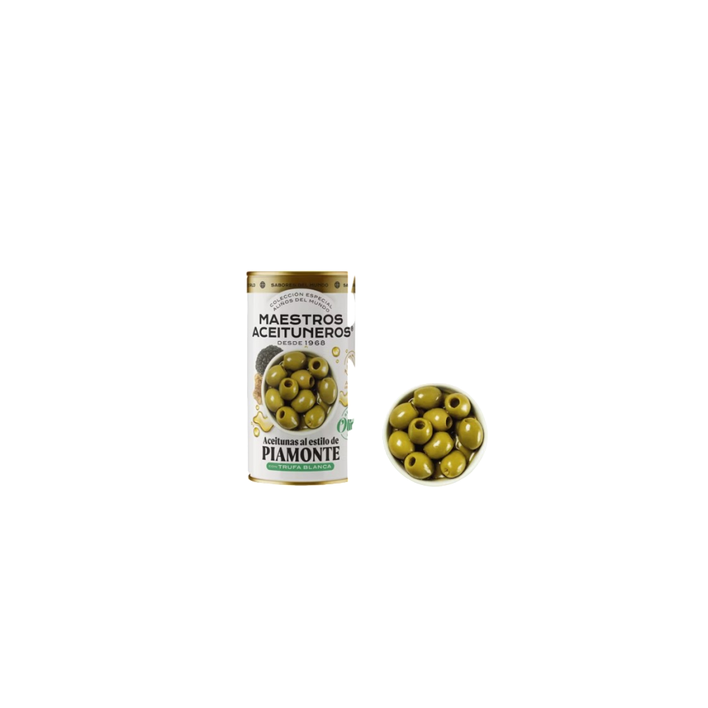 ACEITUNA M. ACEITUNEROS PIAMONTE C/TRUFA  L/370GR