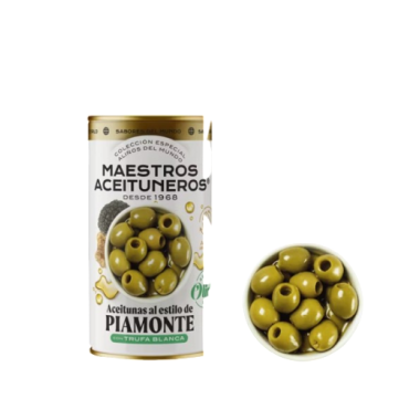 ACEITUNA M. ACEITUNEROS PIAMONTE C/TRUFA  L/370GR