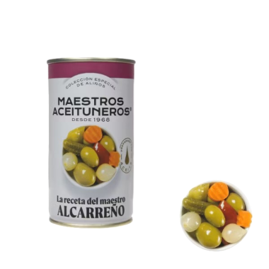ACEITUNA M. ACEITUNEROS R ALCARREÑO L/370GR