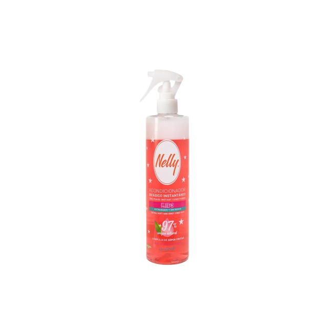 ACONDICIONADOR NELLY BIFASICO KIDS B/400 ML