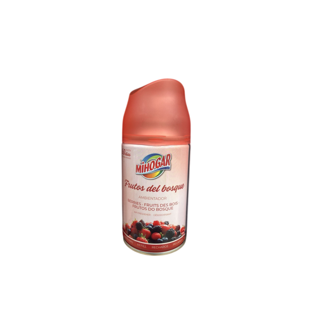 AMBIENTADOR RECAMBIO MIHOGAR FRUTOS BOSQUE B/250ML