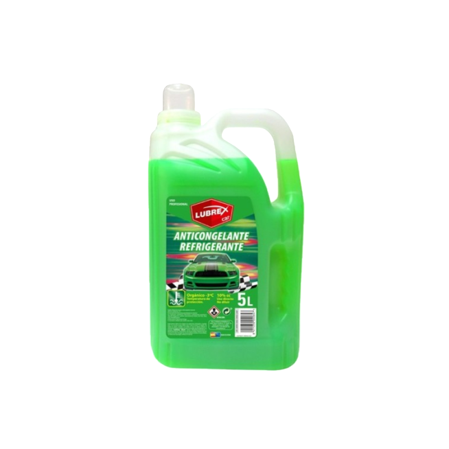 ANTICONGELANTE REFRIGERANTE LUBREX G/5L