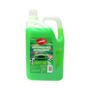 ANTICONGELANTE REFRIGERANTE LUBREX G/5L