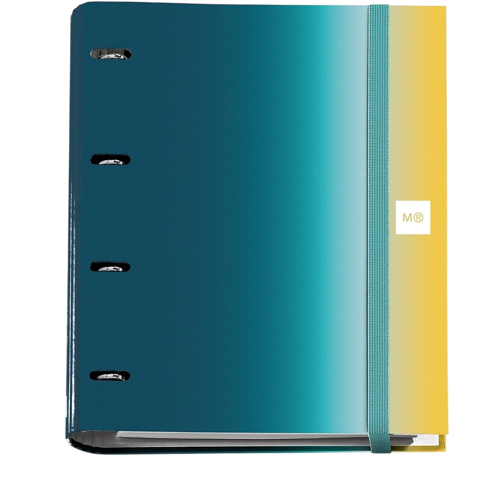 PP CARPETA MR 4 ANILLAS Fº C/RECAMBIO COLOR UD