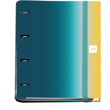 PP CARPETA MR 4 ANILLAS Fº C/RECAMBIO COLOR UD