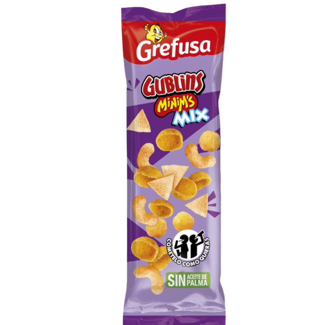 APERITIVOS GREFUSA GUBLINS MINIM´S MIX B/55 GR