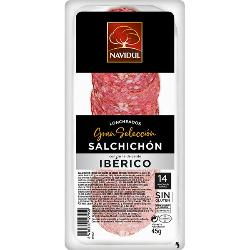 SALCHICHON LONCH IBERI NAVIDUL B/45 GR C/31327(1€)