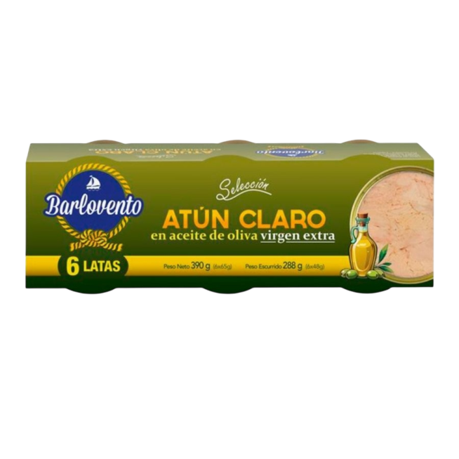 ATUN BARLOVENTO (ALBO) CLARO A/OLIVA V/EX 48G P-6U