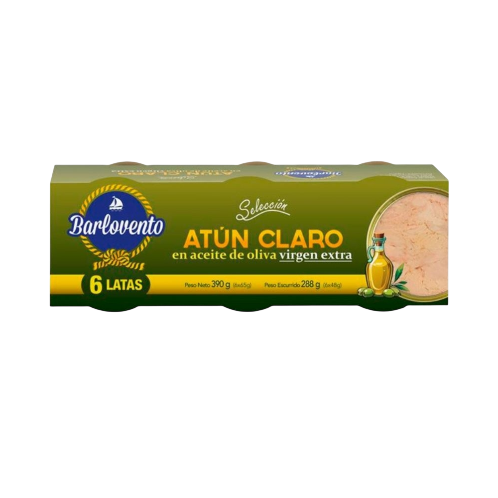 ATUN BARLOVENTO (ALBO) CLARO A/OLIVA V/EX 48G P-6U