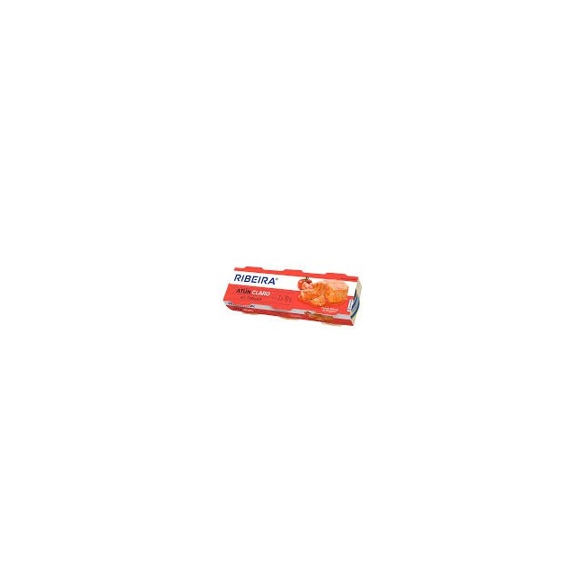 ATUN RIBEIRA CLARO C/TOMATE 52 GR PACK-3 UD