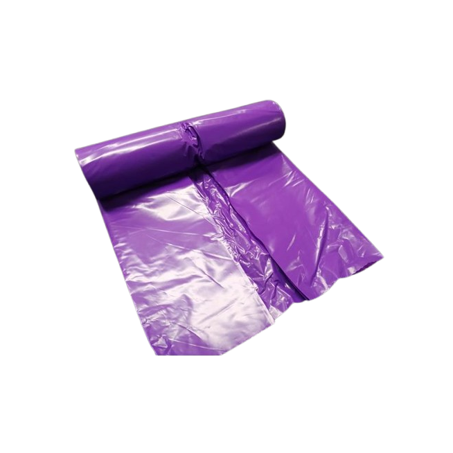 B/BASURA 55X60 AUTOCIERRE LILA MAXI B/15UD