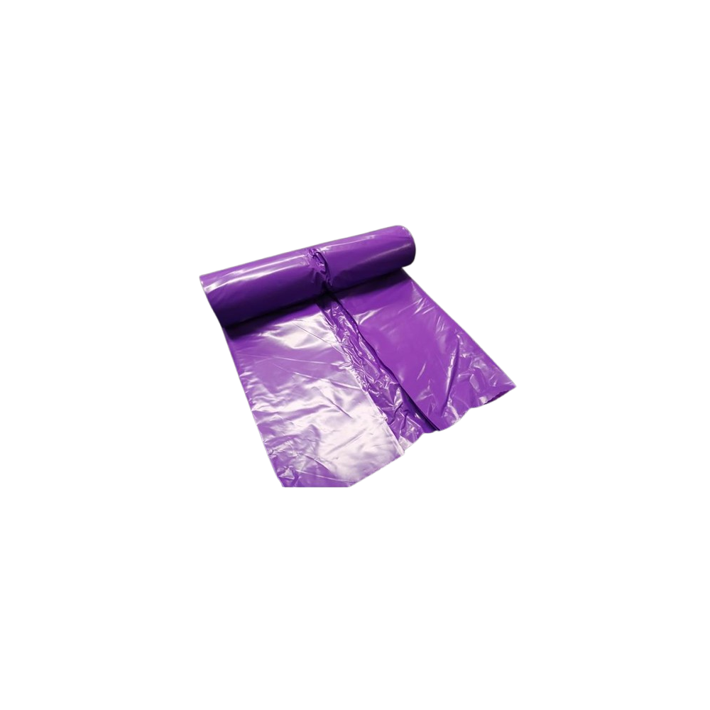 B/BASURA 55X60 AUTOCIERRE LILA MAXI B/15UD