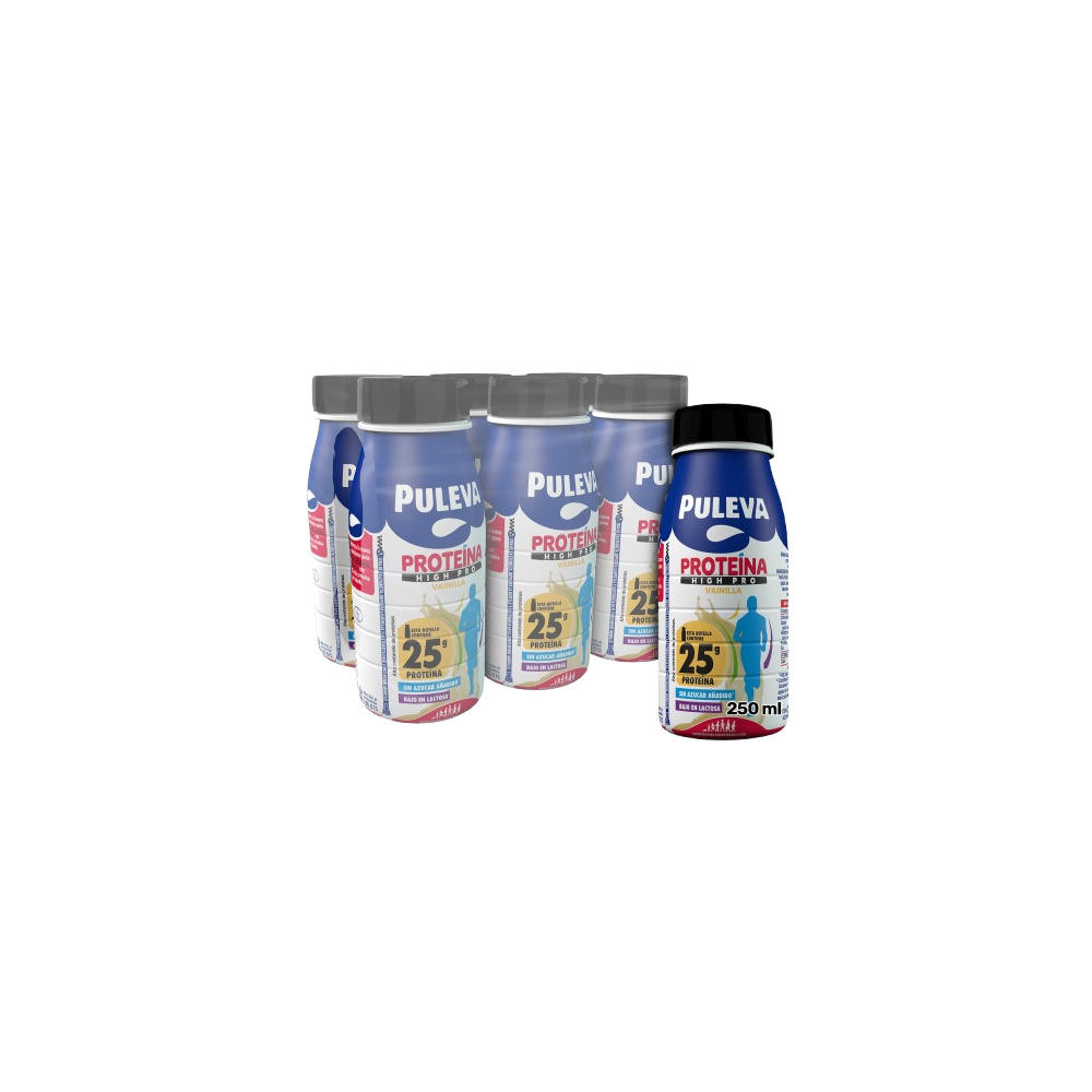 BATIDO VAINILLA PULEVA PROTEINA PET-250 ML.