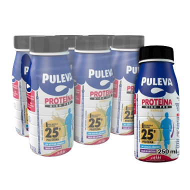 BATIDO VAINILLA PULEVA PROTEINA PET-250 ML.