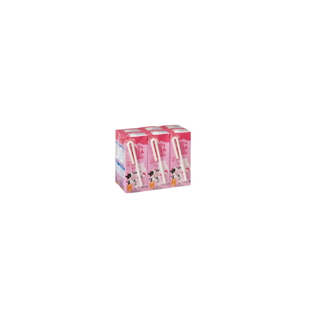 BATIDO FRESA GOURMET 200 ML PACK-6 UD