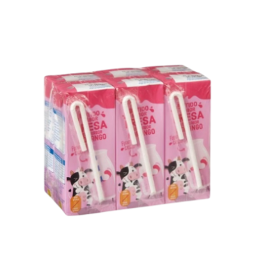 BATIDO FRESA GOURMET 200 ML PACK-6 UD