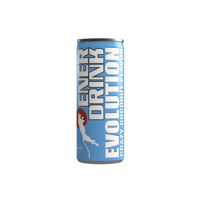 BEBIDA ENERGETICA ENERDRINK CRAZY COCONUT B/250ML