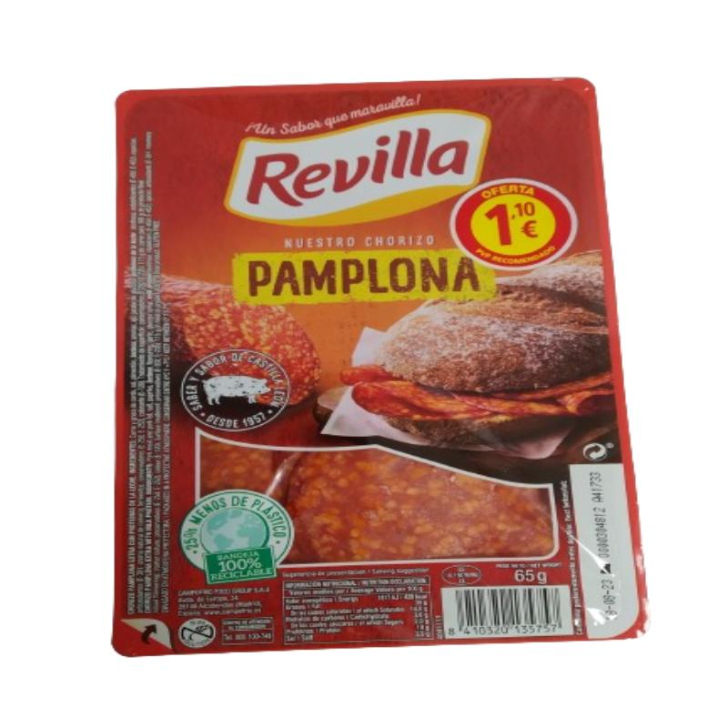 CHORIZO LONCH PAMPLONA/REVI C/39073 B/65GR (1€)