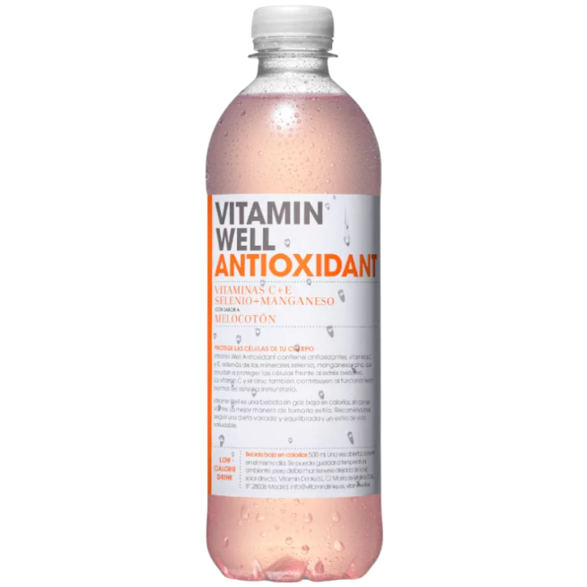 BEBIDA VITAMIN WELL ANTIOXIDANT MELOCOTON B/500ML