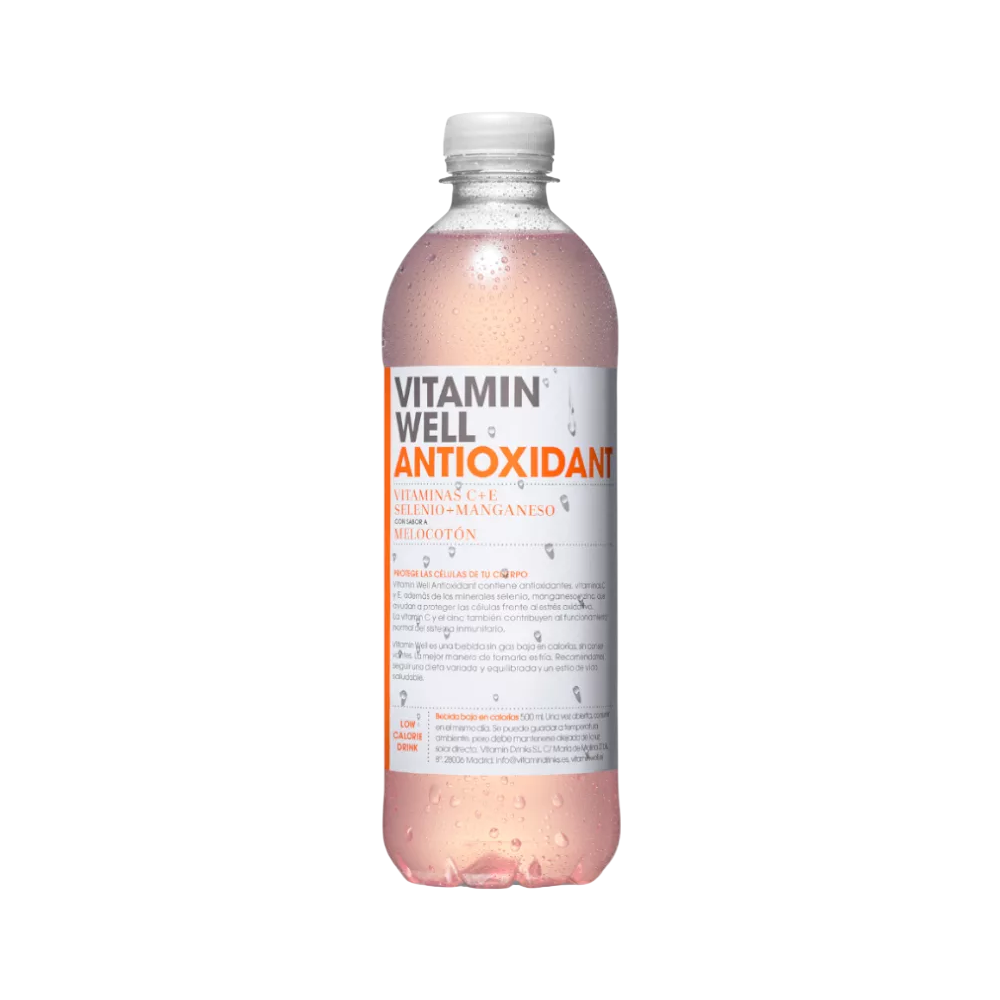 BEBIDA VITAMIN WELL ANTIOXIDANT MELOCOTON B/500ML