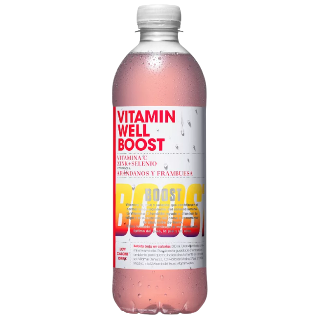 BEBIDA VITAMIN WELL BOOST ARANDA/FRAMBU B/500ML