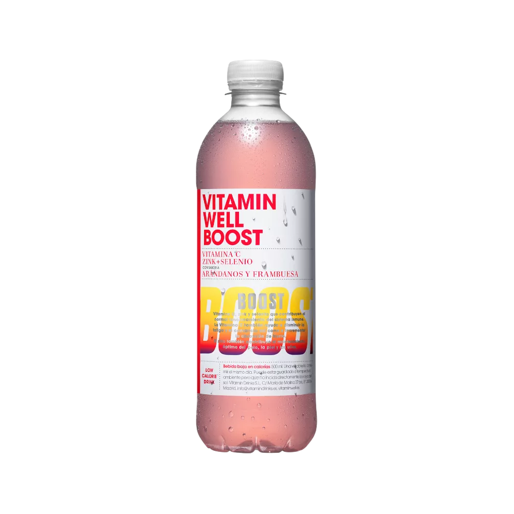 BEBIDA VITAMIN WELL BOOST ARANDA/FRAMBU B/500ML