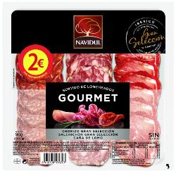 SURTIDO GOURMET LONCHA NAVIDUL C/3870 B/90 GR