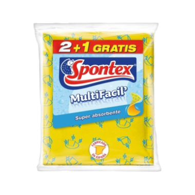 BAYETA SPONTEX MULTIFACIL PACK-3 UD