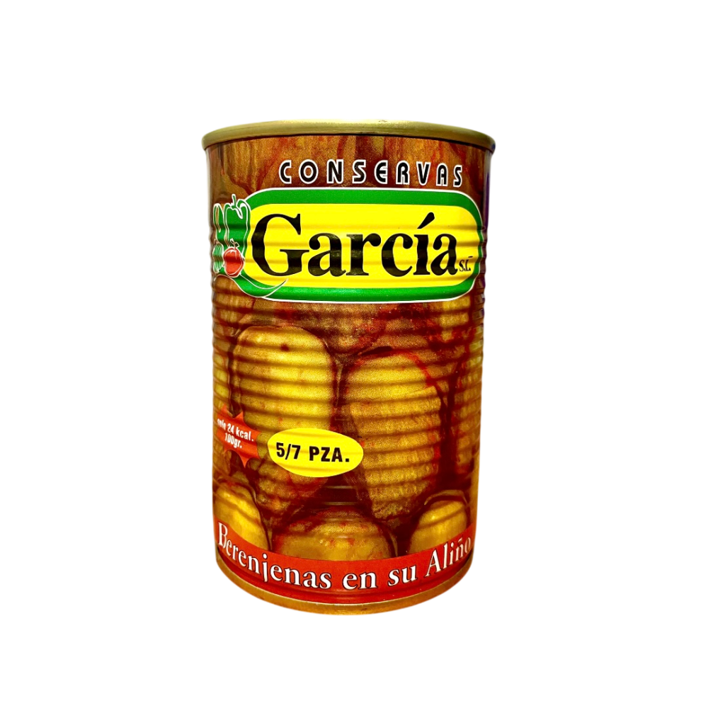 BERENJENAS ALIÑADAS GARCIA 5/7  L/420GR