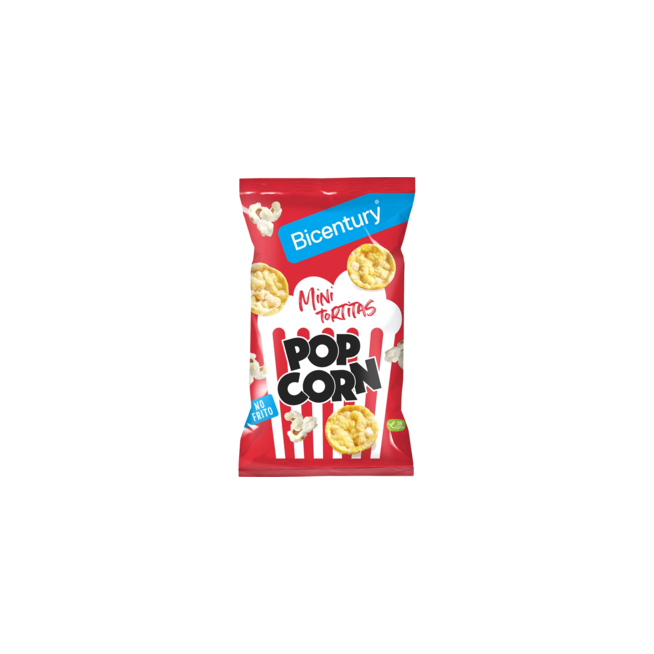 BICENTURY MINI TORTITAS POP CORN B/70 GR