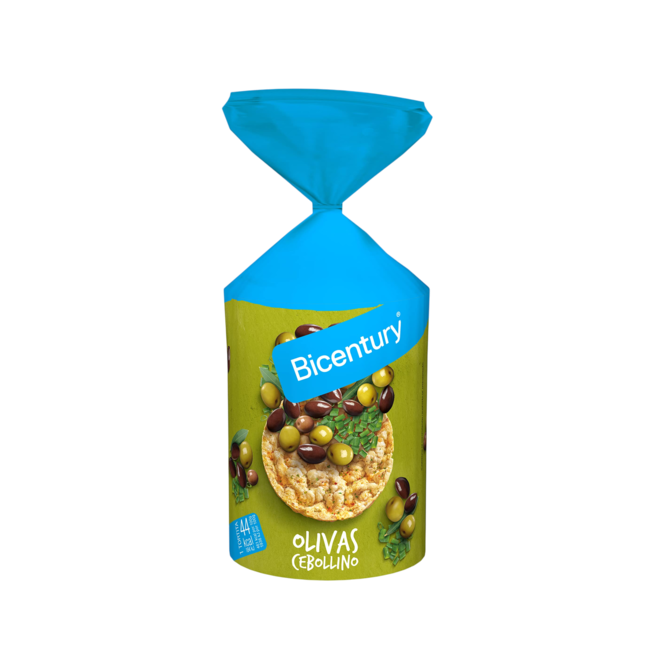 BICENTURY TORTITAS DE OLIVAS P/123,5 GR