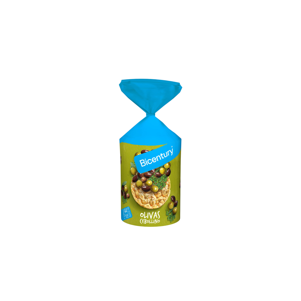 BICENTURY TORTITAS DE OLIVAS P/123,5 GR