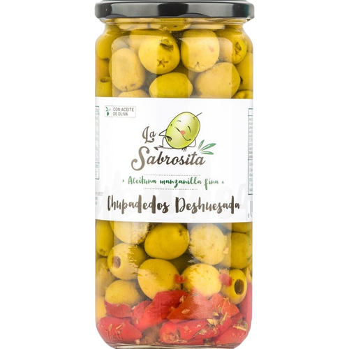 ACEITUNA LA SABROSITA ALIÑADA DESHUES.T/C 810 GR