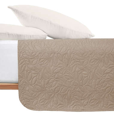 COLCHA BOUTI DUNA 180X260 ALMENDRA UNIDAD