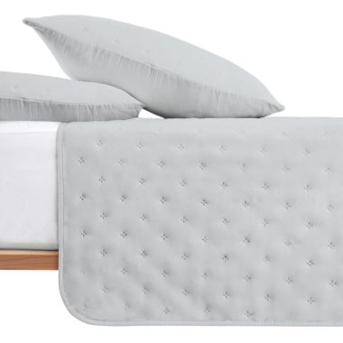 COLCHA BOUTI DAYLI 240X250 PERLA UNIDAD