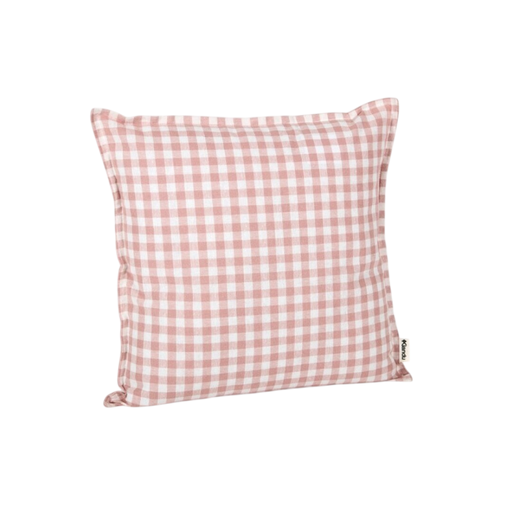 FUNDA COJIN 40X40 VICHY ROSA UNIDAD