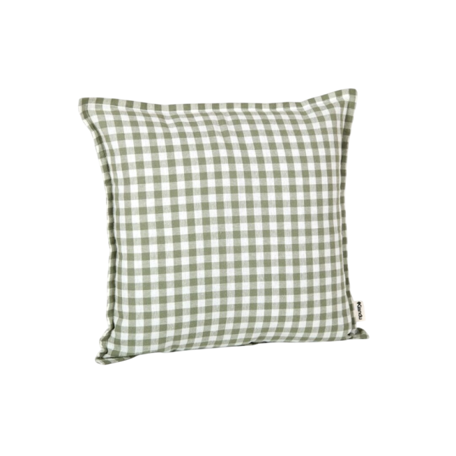 FUNDA COJIN 40X40 VICHY VERDE MAR UNIDAD