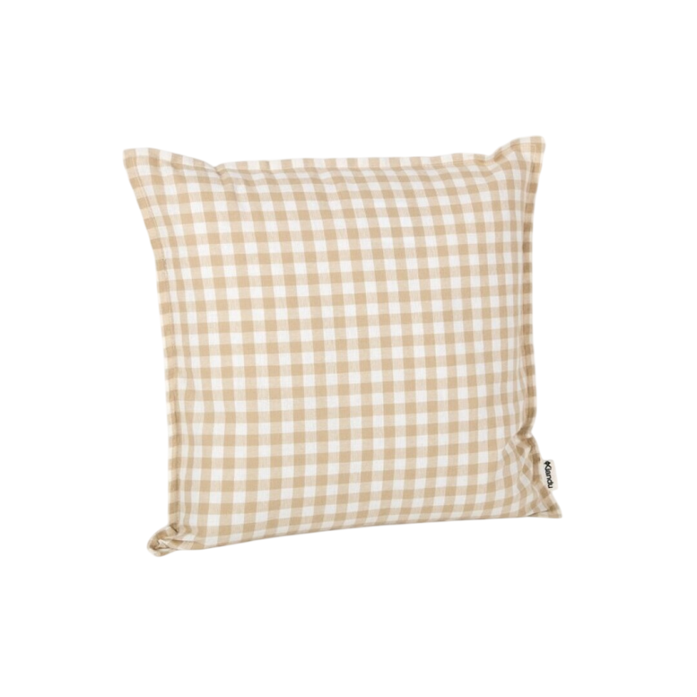 FUNDA COJIN 40X40 VICHY TOSTADO UNIDAD
