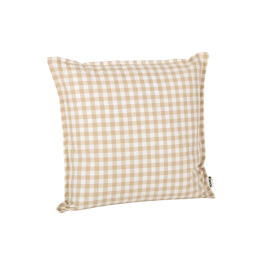 FUNDA COJIN 40X40 VICHY TOSTADO UNIDAD