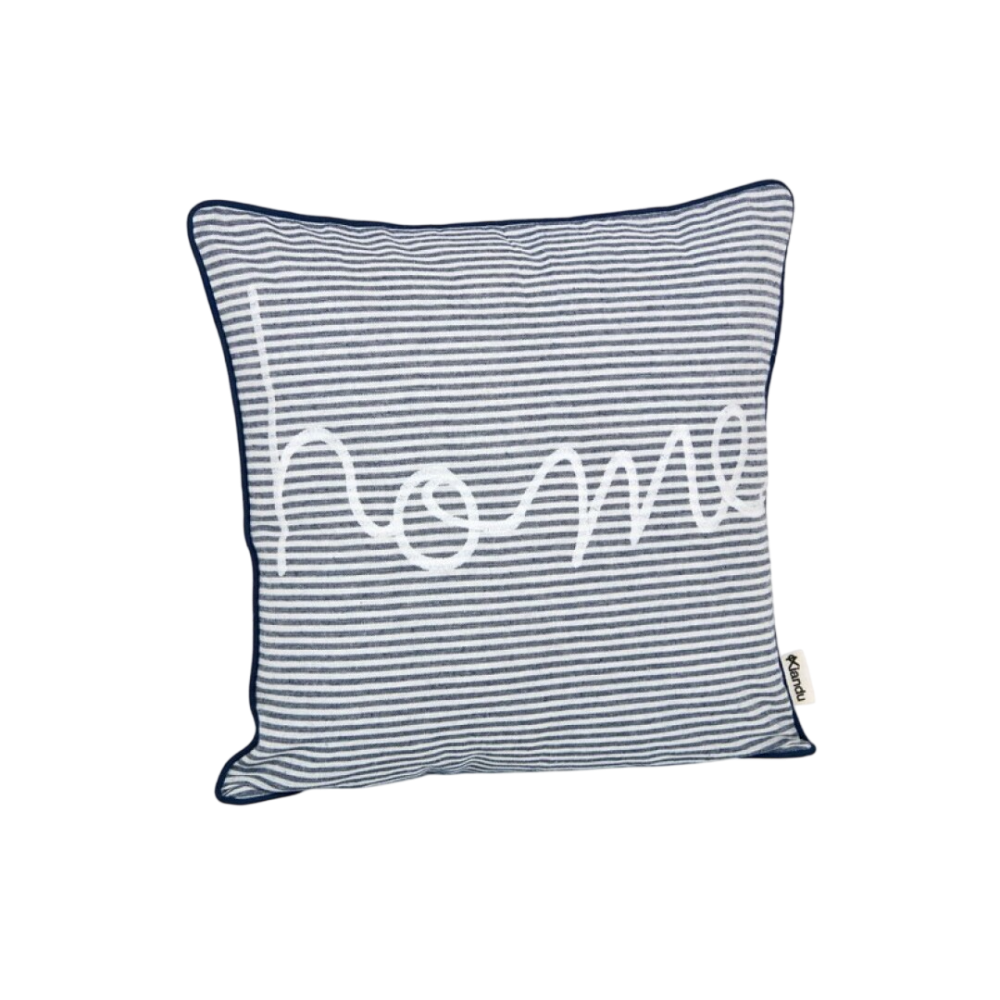 COJIN HOME 45X45 RAYAS MARINAS UNIDAD