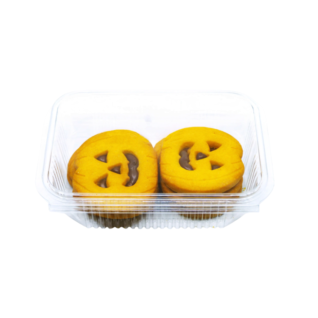 HALLOWEEN GALLETA CALABAZA 200GR PACK-4 UD