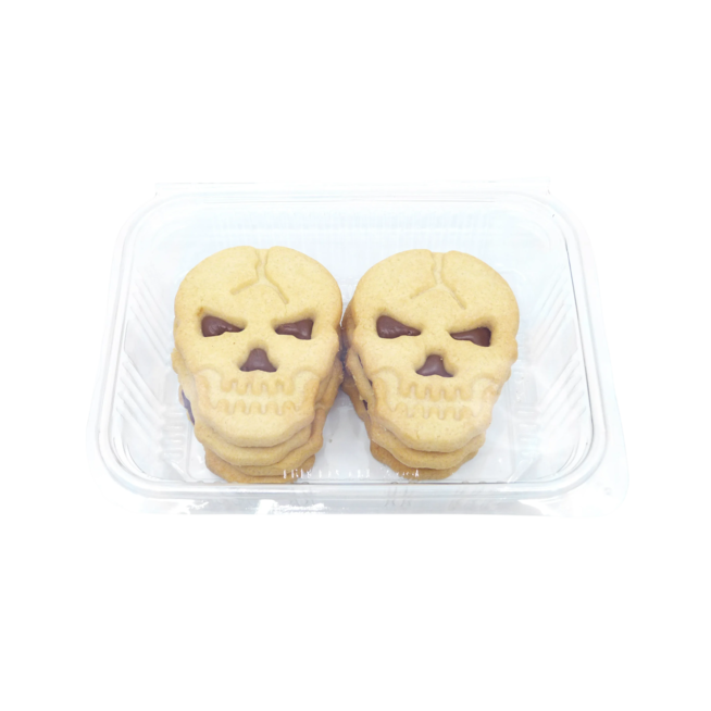 HALLOWEEN GALLETA CALAVERA 200GR PACK-4 UD